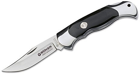 Böker 112007 Scout Buffalo Taschenmesser, Schwarz