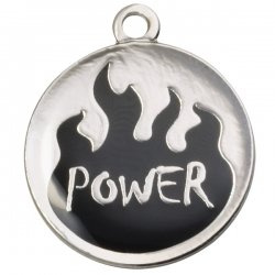 NICI Engel und Teufel, Anhänger, Power, Metall