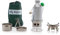 'Trekker' Kelly Kettle® - BASIC KIT (0.6 Liter Anodised Aluminium Kettle + Upgraded Steel Fire Base + Whistle + Steel Cook Set + Steel Pot Support) Camping Kettle and Wood Fueled Camp Stove in one | Ultra fast | Lightweight | No Batteries | No Gas | No Fuel costs | For Trekking, Hiking, Scouts, Picnics, etc. | Weight 0.84kg / 1.85lb