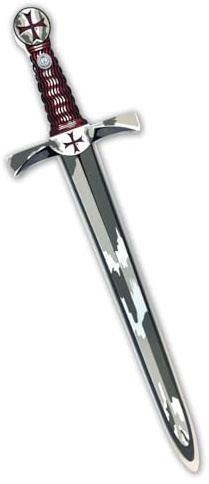 Liontouch - Malteser Templar Ritterschwert - Für Kinder von 3-8 Jahren | Mittelalterliches Schaumstoffspielzeug mit klassischem Rotkreuz-Motiv | Sicheres Zubehör für Verkleidung & Ritterkostüme