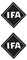 FEZ Set: 2x Klebefolie Seitendeckel IFA - Schwarz/Weiß