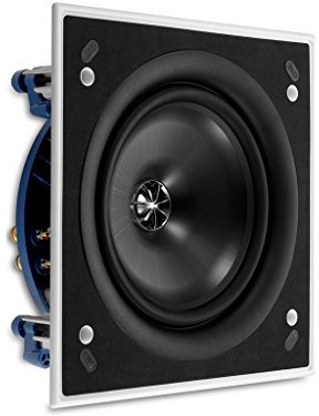 KEF CI200QS Square In-Wall/In-Ceiling Architectural Loudspeaker (Single)