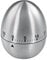 Xavax Minuteur à œuf (avec fonction minuterie, sablier, en acier inoxydable) Argent