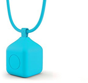 Polaroid Bumper Anhänger Schutzhülle (blau) für das Polaroid Cube, Cube + HD Action-Lifestyle-Kamera – inkl. 90 cm Schlüsselband und Metall Haken