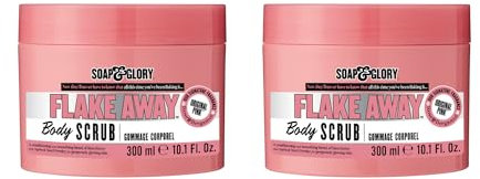 Soap And Glory Flake Away Body Scrub 300ml (Pack Qty 2) by Soap And Glory
