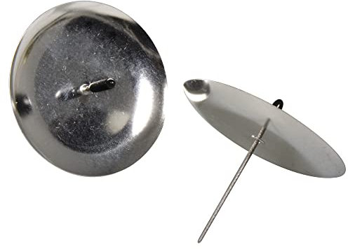 Rayher Portacandele P.Corona D'Avvento,8Cm Ø, Argento, Busta 4 Pz, 2515222