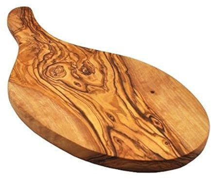Olive Wood 25cm Garlic Chopping Board