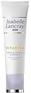 Isabelle Lancray, Paris VITAMINA Crème au Retinol & Vitamin E 25 ml - Anti-Age Pflegeemulsion mit Retinol und Salicylsäure - wirkt vorzeitiger Hautalterung entgegen - reduziert die Faltentiefe