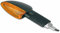 Blinker Set M8 schwarz Edge orange, kurz