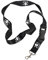 FC St. Pauli Totenkopf Schlüsselband Lanyard (schwarz, one Size)