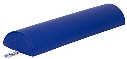 Sport-Tec Halbrolle Lagerungsrolle Lagerungskissen mit Kunstlederbezug 60x15x7,5 cm