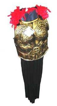 Party-Discount Römerrüstung für Erwachsene mit Umhang