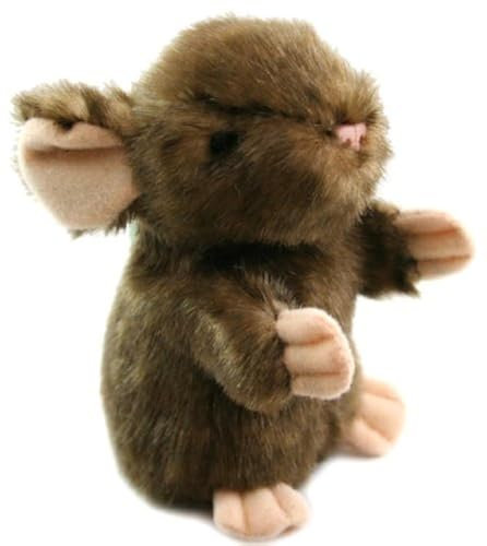 MOUSE Soft Toy - BROWN Mouse - 13cm