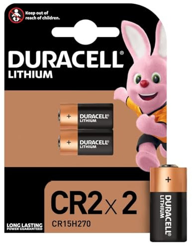 6 x Duracell Ultra CR2 3V Litio Batteria Fotografica - DLCR2 - EL1CR2 - CR15H270