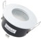 Kamilux 12V Aqua LED Feuchtraum Einbaustrahler in weiss, IP65, NIEDERVOLT 12Volt MR16 / GU5.3, inkl. 5W LED in warmweiss