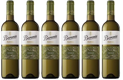 Beronia Verdejo - Vino D.O. Rueda - 6 Botellas x 750 ml - Total : 4500 ml