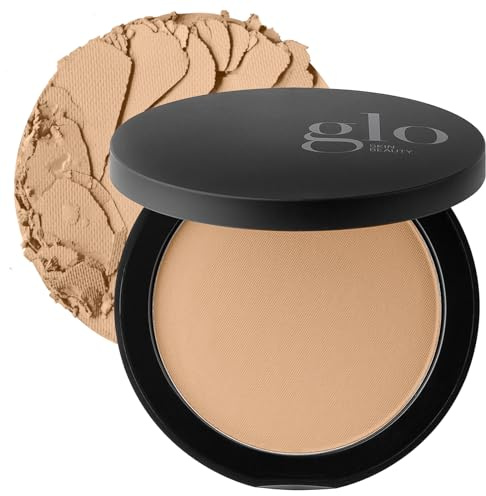 Glo Skin Beauty Pressed Base Powder Foundation, Honey Medium 0.92 oz