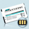 Akku Samsung Li-Ion 1300Mah Ab663450Be Für Sgh-B2700 Gt-B2700