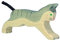 Holztiger Katze, laufend, 80054