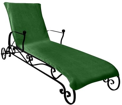 Dyckhoff Schonbezug für Gartenmöbel - mit Kapuze für besten Halt 270.289, Gartenliege (70 x 200 cm), grün
