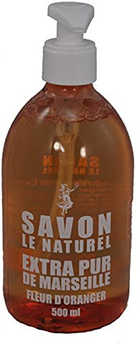 savon le naturel extra pur de marseille Fleur d'oranger mit Orangenblüten 500ml