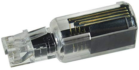 Softalk 21002 Phone Cord Detangler Clear/Black Landline Telephone Accessory