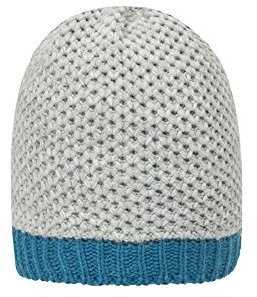 Döll Unisex Mütze Topfmütze Strick, Gr. 49, Grau (light gray melange 8100)