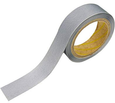 SUNDELY® Iron on Hot Melt Seam Sealing Repair Adhesive Fusible Tape Roll 3 Layer for Waterproof Fabrics Sportswear Ski Snow Gear Raincoat Outdoor Jacket Pants (0.86 X 16' / 22mm X 5m, Light Grey)