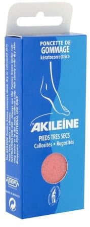 Akileine, Poncette de gommage Pieds tres secs
