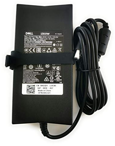 Dell DA130PE1–00 Netzteil für Notebook, schwarz