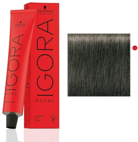 Schwarzkopf Igora Royal 6-1 Dark Blonde Cendre Permanent Hair Color 2.1 fl. oz. (60 g) by Schwarzkopf Professional