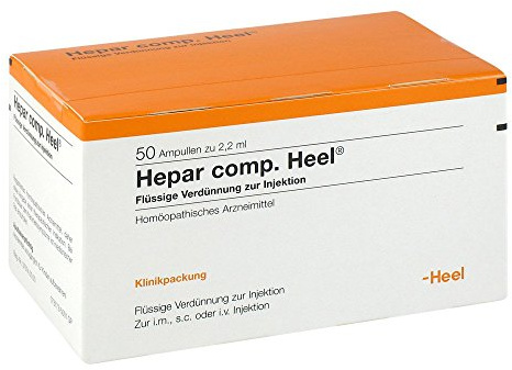 HEPAR COMP.Heel Ampullen 50 St