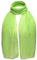 Basic Sense Plain Chiffon Soft Sheer Scarf, Light Green
