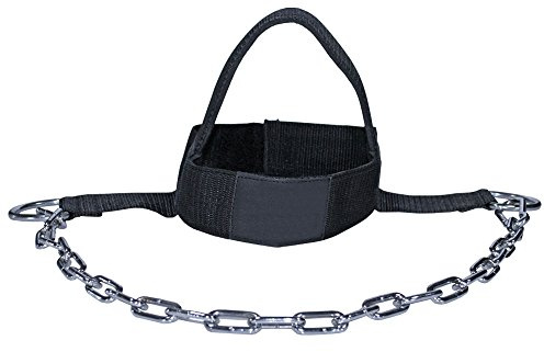 Best Body Nutrition Kopf und Nackentrainer Profi Nackentrainer Nylon Nacken Trainer schwarz