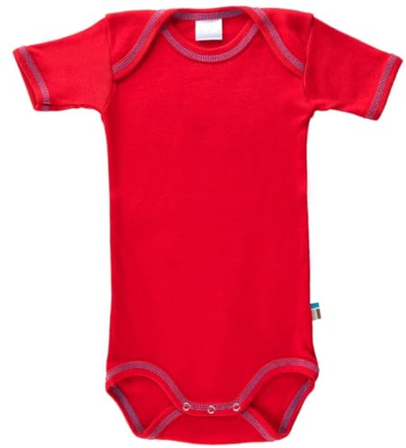 Tragwerk Baby Mädchen (0-24 Monate) Body rot kirschrot 56