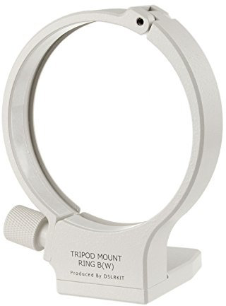 DSLRKIT Tripod Mount Ring B (W) for Canon 70-200mm f/2.8L IS II USM & EF 100-400mm f/4.5-5.6L IS USM