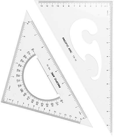 Dreieck Set 10 Zoll 30/60 & 45/90
