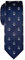 Retreez Herren Prämie Schmale Gewebte Krawatte Anker Ankermuster 5 cm - marineblau