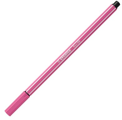 Premium Fibre-Tip Pen - STABILO Pen 68 - Pack of 1 - Heliotrope