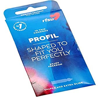 RFSU PROFIL-Kondome 10 Stück, 1er Pack (1 x 10 Stück)