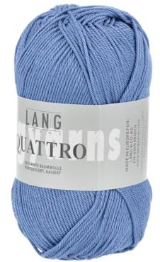 Lang Yarns Quattro 0010 blau