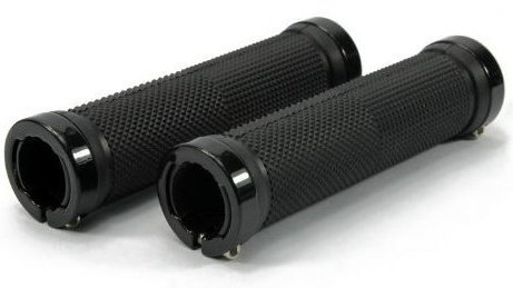 LUPO BMX Handlebar Grips - Double Lock On Locking – Fits MTB Bicycle Mountain Bike Stunt Scooter