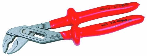 C.K 431016 VDE Water Pump Plier, 1000 V, Red/Grey, 250 mm