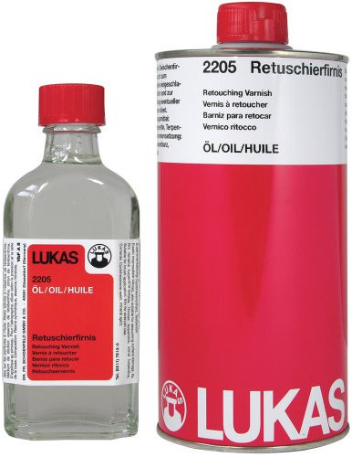 LUKAS Malmittel - Retuschierfirnis in 125 ml