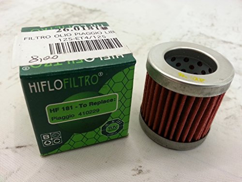 FILTRO OLIO COMPATIBILE CON PIAGGIO LIBERTY 125-ET4/125 prima serie