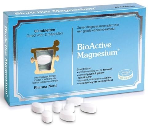 Pharma Nord Bio Magnesium 200mg | Muscle & Bone Support | 60 Tablets | Supports normal energy metabolism and helps reduce tiredness and fatigue with essential daily magnesium.