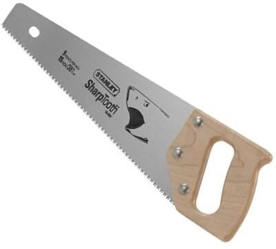 Stanley Hand Tools 15-334 15 9 TPI SharpTooth Hand Saw, Pack of 5