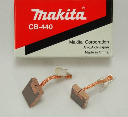 Makita CB-440 Replacement Carbon Brush Set for Most Makita 18v Cordless Tools by Makita
