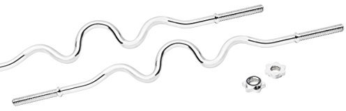 Bad Company Super SZ-Hantelstange 120 cm Chrom inkl. Sternverschlüssen 30/31 mm