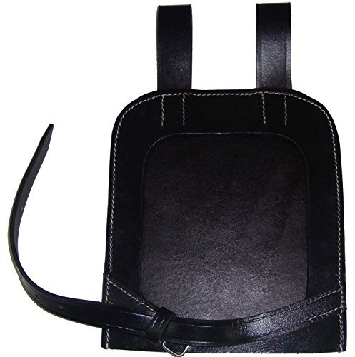 warreplica German WWII Entrenching Tool Shovel Leather Cover (Black)